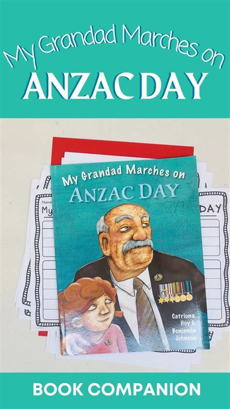 my grandad marches on anzac day activities
